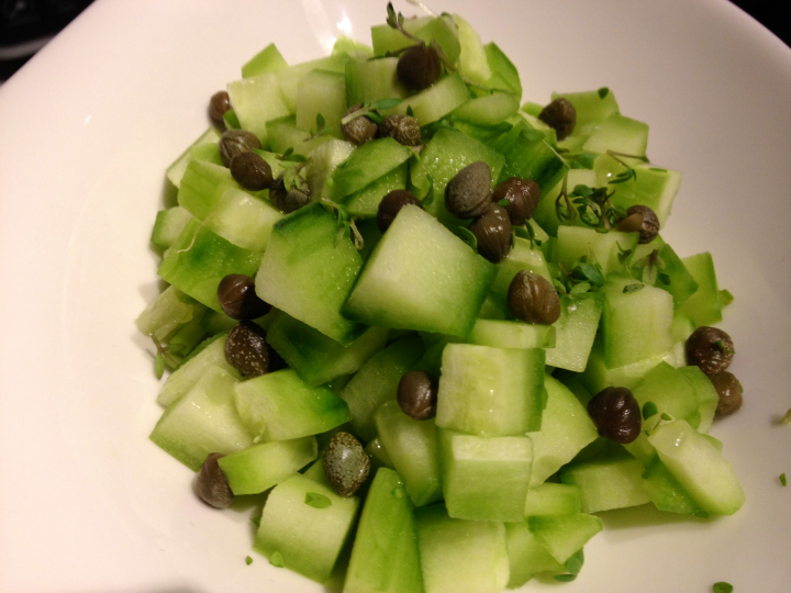 Rezeptbild: Gurkensalat